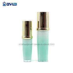 Different Capacities of Fashion Blue UV Plastic Bottles Cosmetic Packaging Supplier