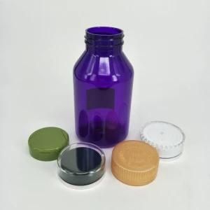 250cc Pet Plastic Shoulder Round Bottle