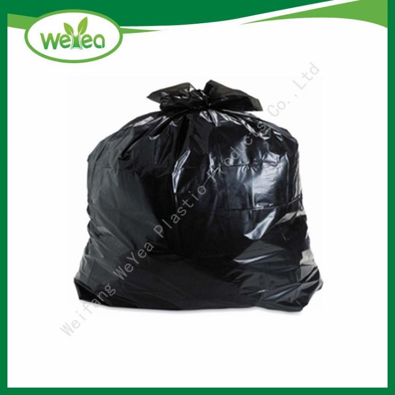 Extra Strong Black LDPE Plastic Garbage Bags for Construction Wastes