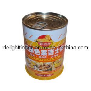 Cylindrical Sealed Tin/Metal Pop Can