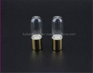 Popular 3ml Glass Roll on Bottle with Gold Screw Cap (ROB-032)