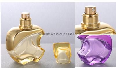 Private Label Luxury Custom Empty Colorful Apple Shape Glass Perfume Diffuser Bottle