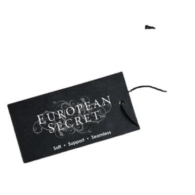 Professional Clothing Hang Tag No Minimum Labels Hangtag Strings Paper Card Factory