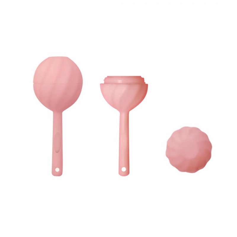 Ball Lip Balm Tube Mini Lollipop Lip Balm Container with Hole