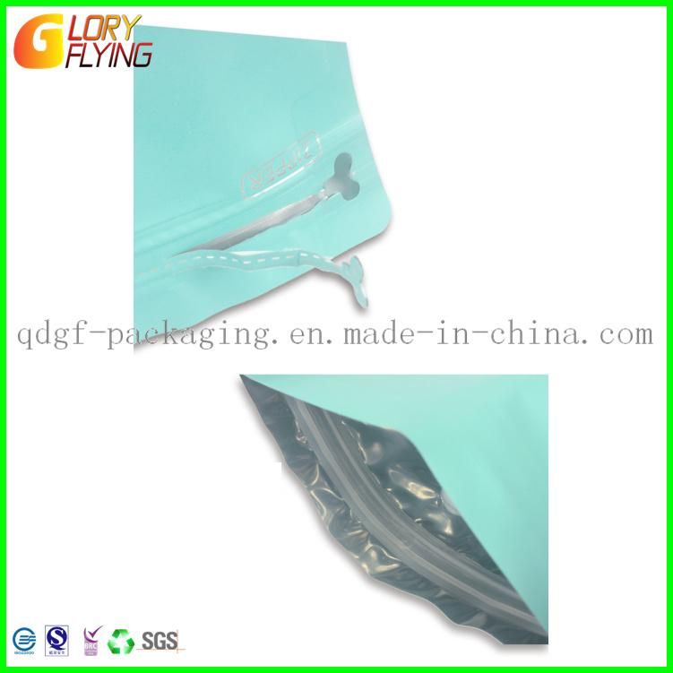 Plastic Product Eco Bag Coffee Packaging Double Zip Lock Bag Supplier From China