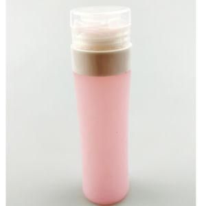 Jumbo Size Cylinder-Shaped Squeezeable FDA Food Grade Silicone Cosmetics Travel Containers, Pink