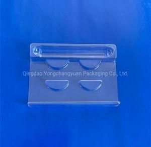 Wholesale Vacuum Clear Pet Products a Glue Bottle Blister Eyelash Tray Package in Qingdao