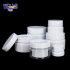 Wholesale White Empty Pet Plastic Double Layers Face Cream Jar