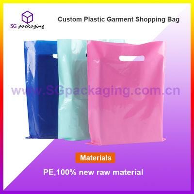 Custom Plastic Garment Shopping Bag