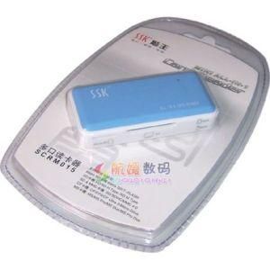 Vacuum Formed Blister Packaging with Insert Card Customized Clear PVC Pet