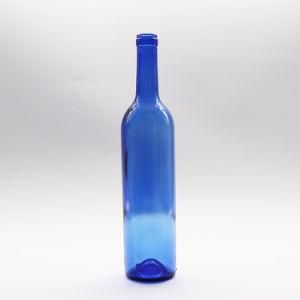 Different Colors and Shapes 750ml Glass Wine Bottles