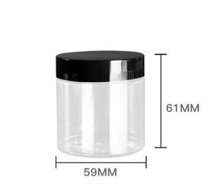 3.3oz 3oz 59mm Diameter 100ml Plastic Jars and Screw Top Lids