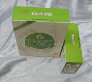 Green Printed Paper Box for Food