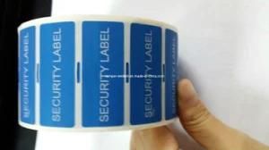 Customized Logo Printing Tamper Evident Stickers