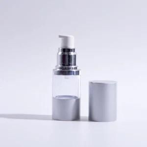 15ml Cylinder Airless Bottles with Aluminum Cap (EF-A43015)