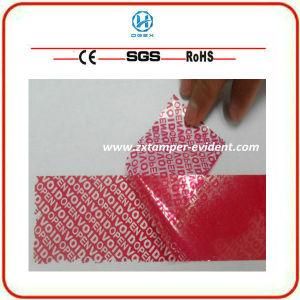 Security Adhesive Custom Printing Tape Zx8a