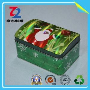 Small Hinged Customer Rectangular Tin Box
