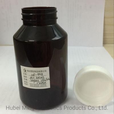 300ml Plastic HDPE Pet Medicine Plastic Bottle with Plastic Cap