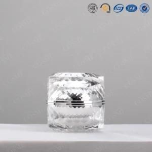 2017 30ml Latest Acrylic Cosmetic Jar with Any Color