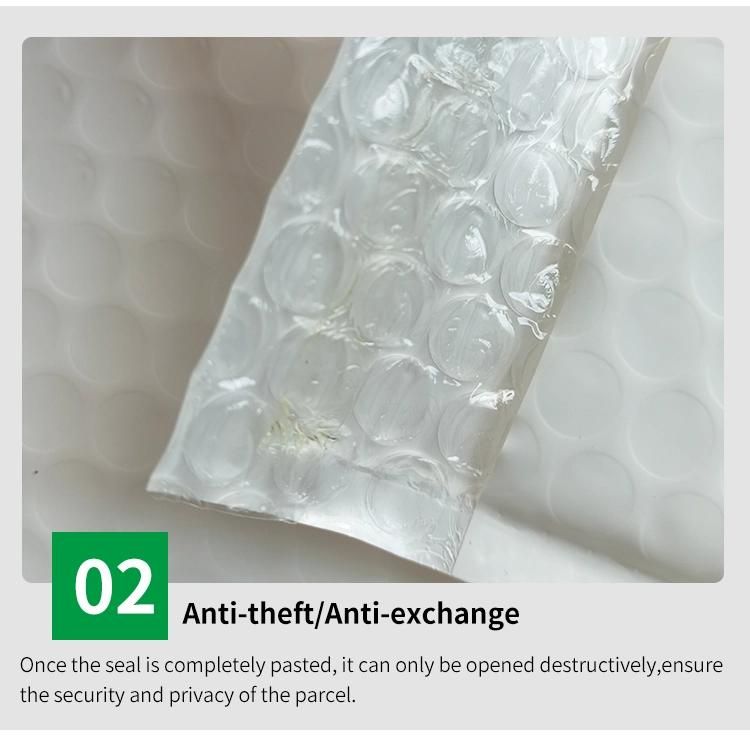 Eco Friendly Wholesale Custom Kraft Bubble Mailer Biodegradable Self-Seal Envelopes Bubble Bag Padded