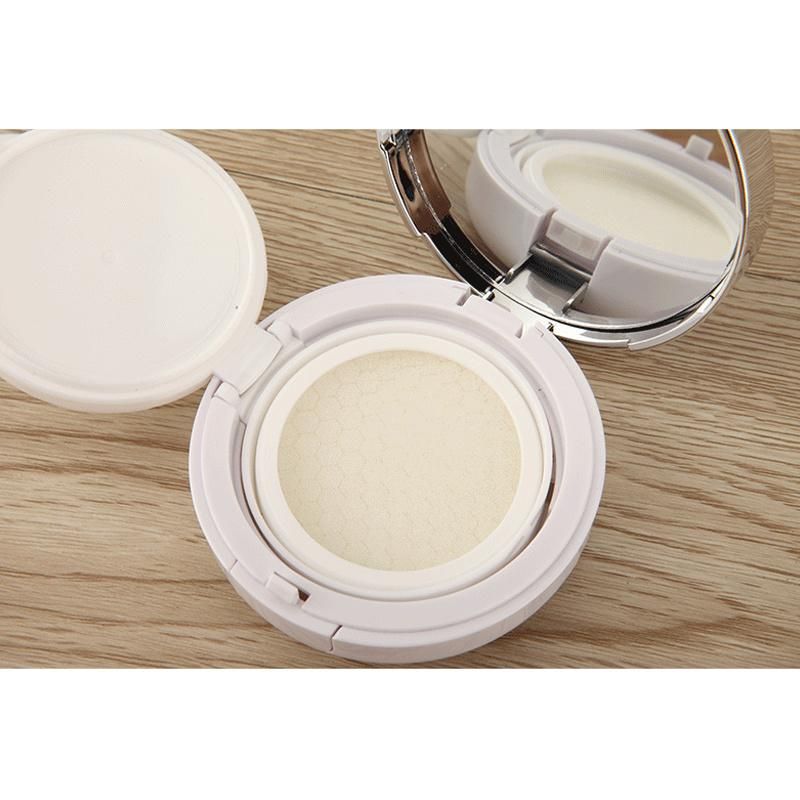 Hot Sale Bb Air Cushion Case White Round Air Cushion Foundation Case Cushion Foundation Packaging Case Bb Cream Container