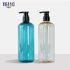 OEM Cosmetic Bottles Pet 500ml 250ml Plastic Conditioner Set Shampoo Soap Bottle