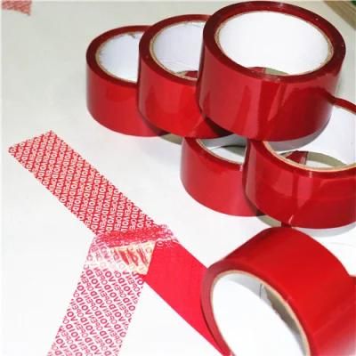 Security Tape Security Tape Printed Security Seal Tape with Custom Print Logo