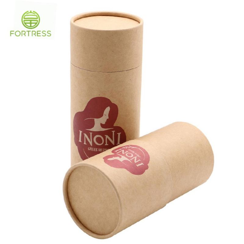 Eco Friendly Recyclable PVC Window Tea Paper Cardboard Tube