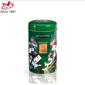 Mailbox Shaped Tin Box