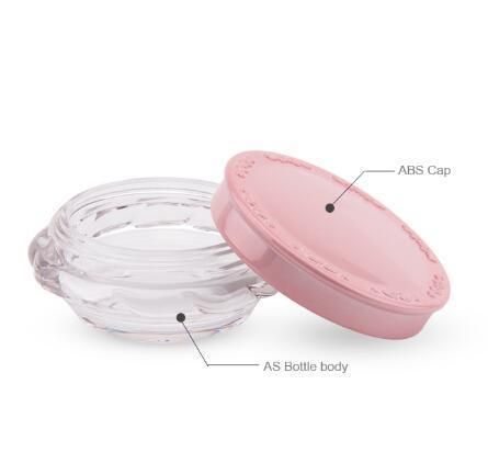 Plastic Travel Cosmetic Makeup Sieve Powder Compact