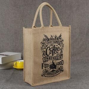Eco Friendly Lamination Jute Bag Tote