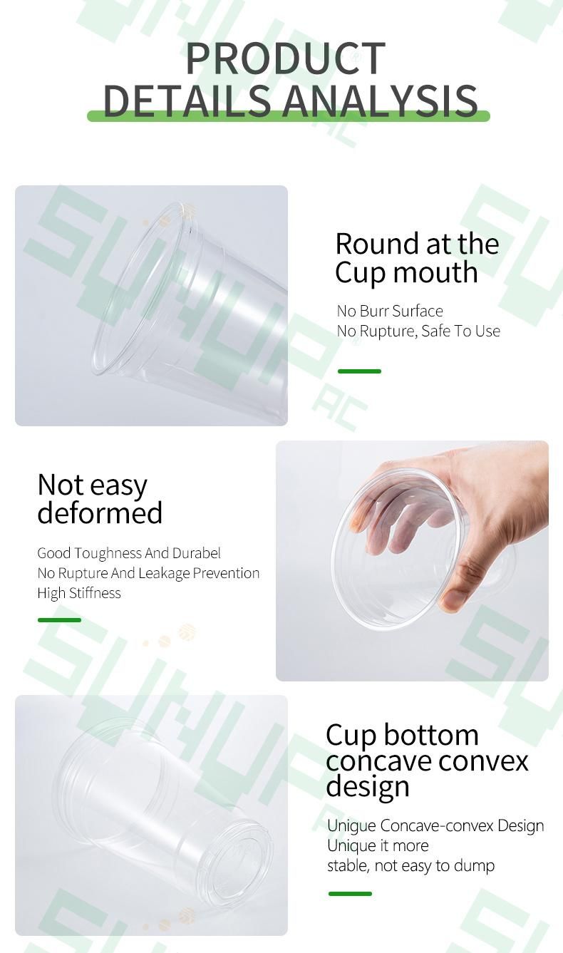 Clear Pet Plastic Cups for Ice Cream, Dessert Cups, Snack Bowl with Dome and Flat Lids (Best choice for ice cream shop, bakery, carnival, party, or any event)