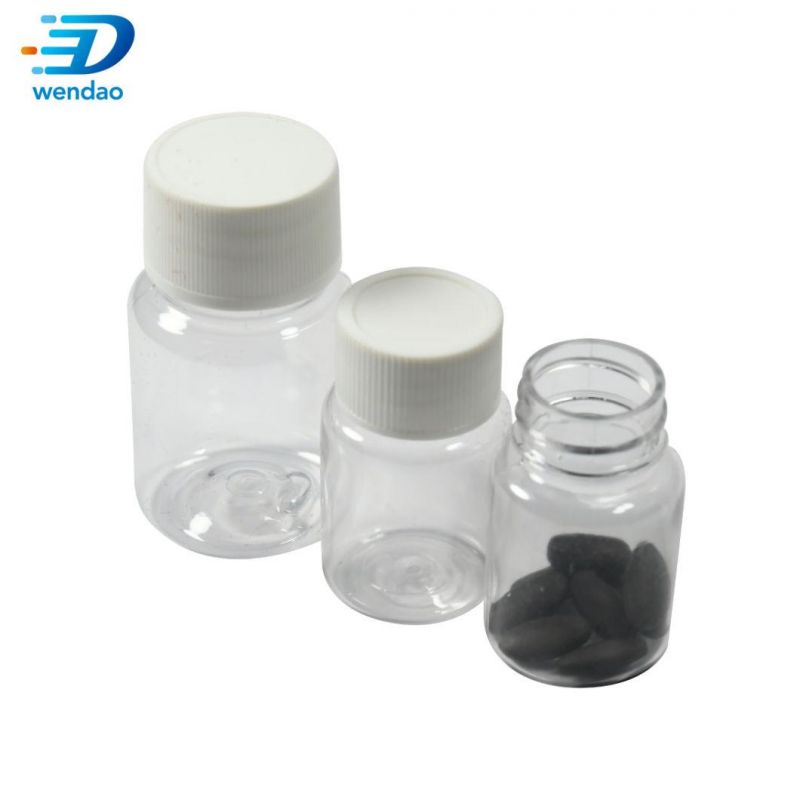 Holesale 40ml 60ml 100ml White Plastic HDPE Medicine Pill Bottle with Childproof Safety Cap for Sale