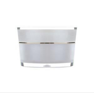 30ml 50ml White Round Plastic Acrylic Jar