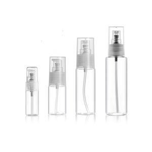 Cosmetics Containers and Packaging Mist Spray Bottle Transparent Plastic Spray Bottle