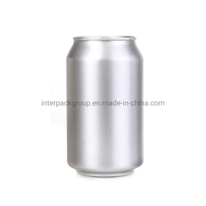 Wholesale Food Grade Empty Customized Aluminium Beverage and Beer Can Lid Can 330ml