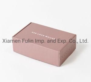 Gift Pink Packing Wholesale Custom Clothing Corrugated Mailer Shipping Box