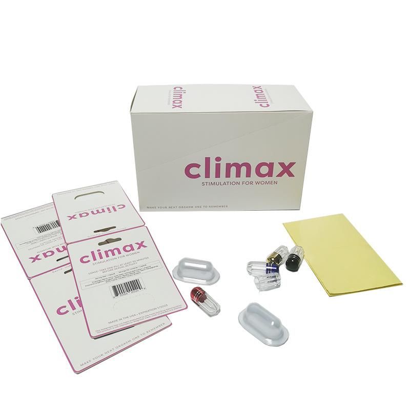 Customized Designa Enhancement Sex Pills Paper Package Box