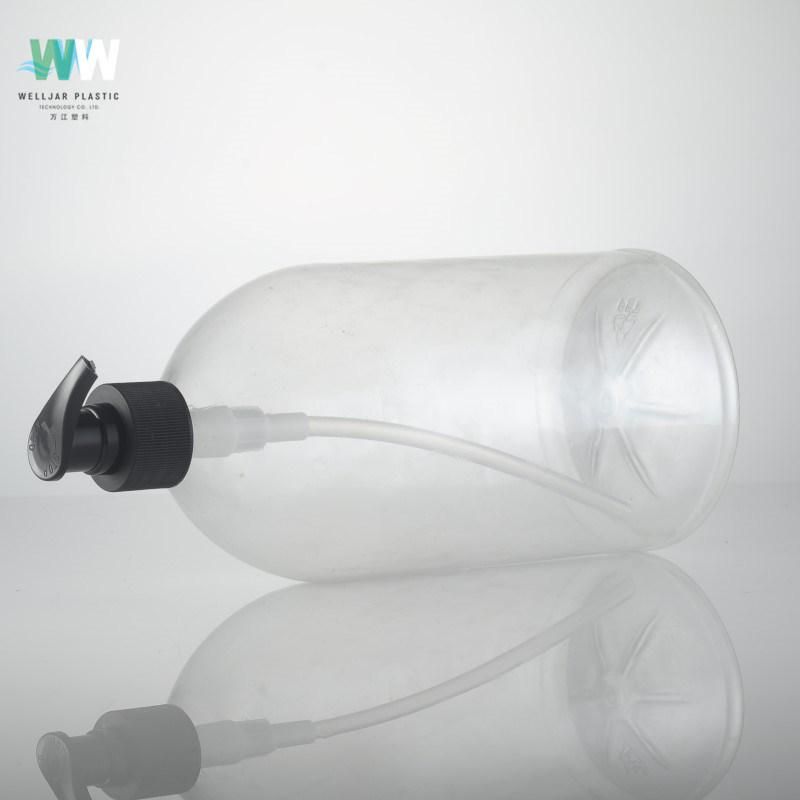 Large Capacity 1000ml Plastic Pet Empty Bottle with Pump Sprayer