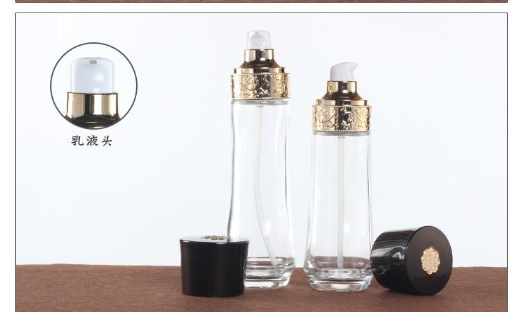 Manufacturers Wholesale Beauty Gloss Cosmetic Cream Empty Bottle Skin Care Lotion Fine Spray Toner Glass Bottle