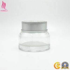 30g Glass Empty Cosmetic Container with Aluminum Lids