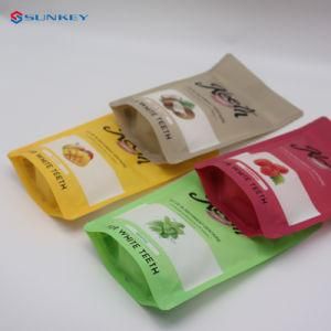 Free Samples Edible Food Plastic Packaging Stand up Resealable Zipper Bag