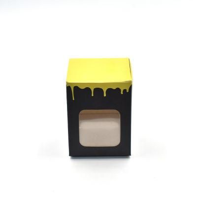 PVC Window Wax Oil Container Bottle Paper Packaging