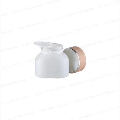 Wholesale New Style Packaging for White Glass Bottle with Pink Cap 40ml 100ml 120ml