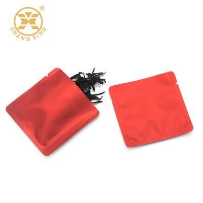 Small Mini Packet Cosmetic Sample Packaging Three Side Seal Nylon Tea Bag Sachet