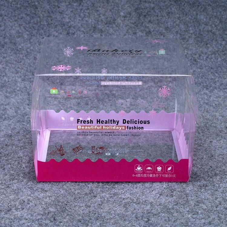 Custom Clear PVC/PET/PP Plastic Small Gift Cosmetic Packaging Boxes