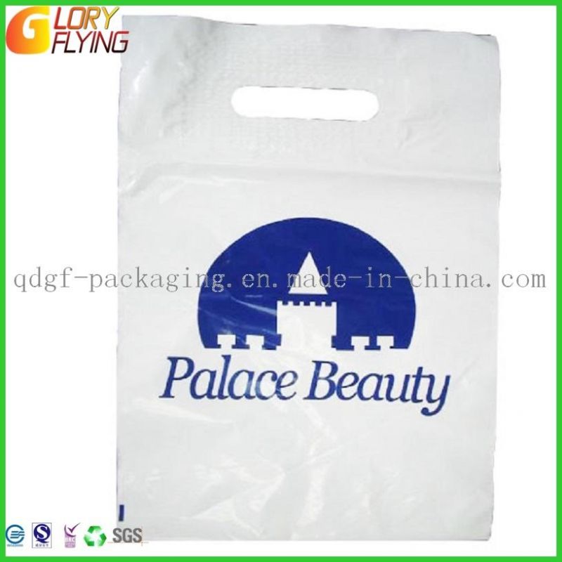 Plastic Handle Bag Shopping Bag with Reinforced Plastic Handle