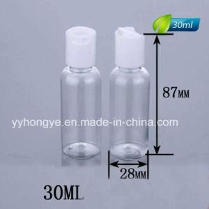 30 Ml Round Shoulder Transparent Plastic Bottle Cap