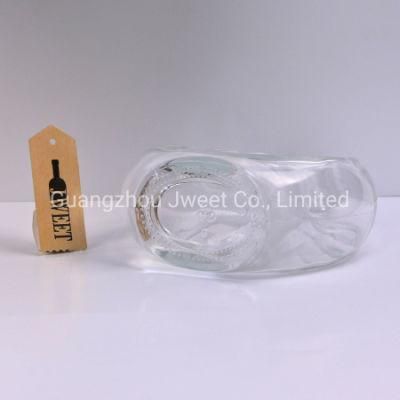 Custom Clear Brandy Glass Bottle 700ml