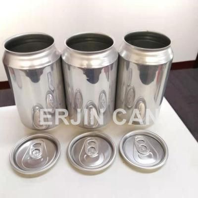 Custom Aluminum Beverage Cans with Easy Opening Ends